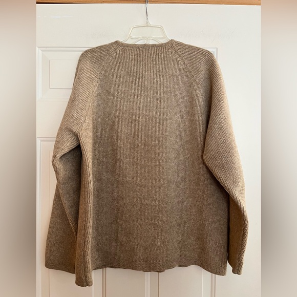 Men’s Meister knit Hagermeister Lert tan 100% new wool button cardigan. XL - Picture 2 of 14